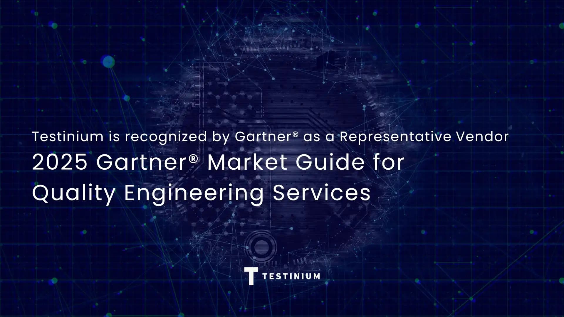 Testinium Gartner Market Guide Recognition